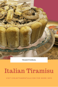 Italian Tiramisu PIN for Pinterest