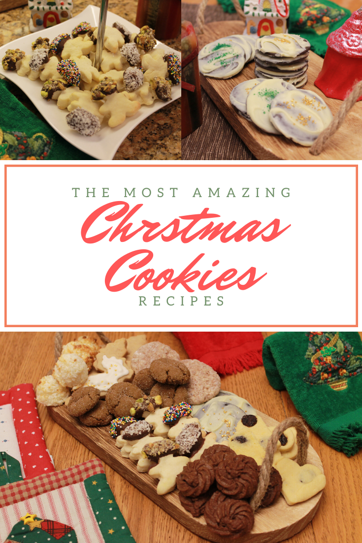 Christmas Cookie Tray PIN for Pinterest