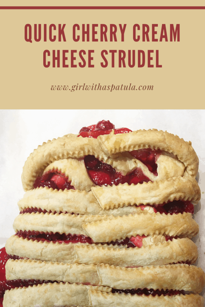 Quick and Easy Cream Cheese Strudel