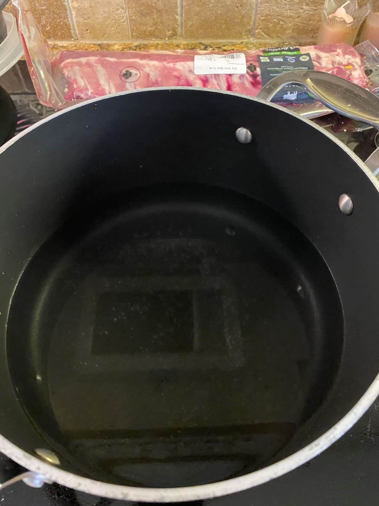 Large Pot of Boiling Water