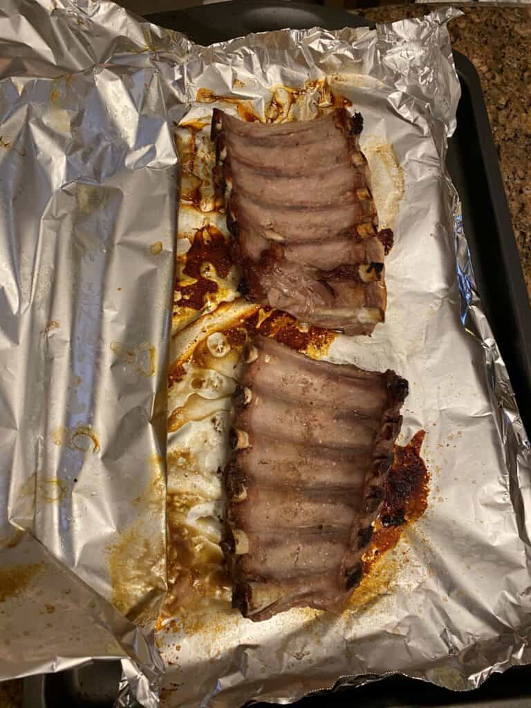 Easy Oven Baked Fall off the Bone Barbecue Pork Back Ribs