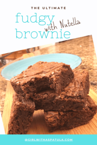 Homemade Brownie recipe PIN