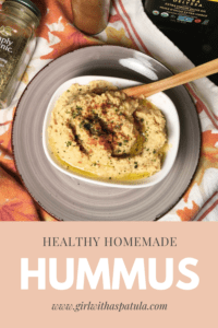 Hummus PIN for Pinterest