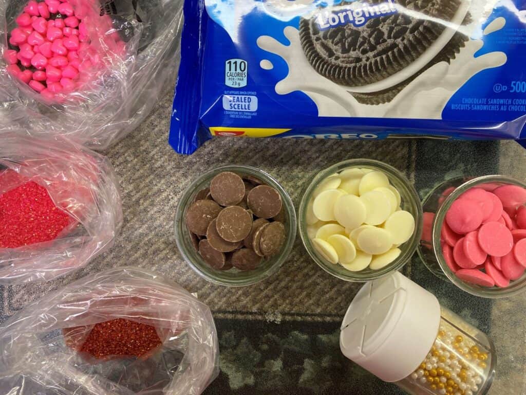 Chocolate covered oreo ingredients