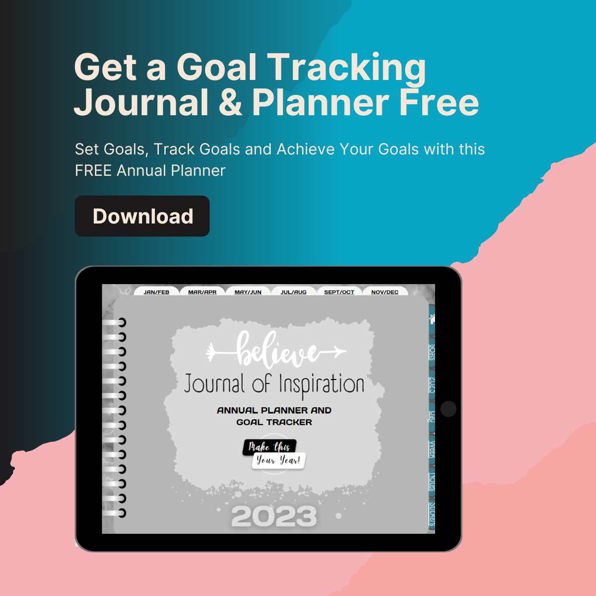 Free Goal Setting Journal