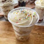Vanilla Mini Desserts in a plastic cup