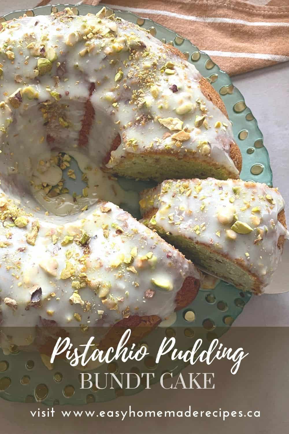 Pistachio Bundt Cake PIN