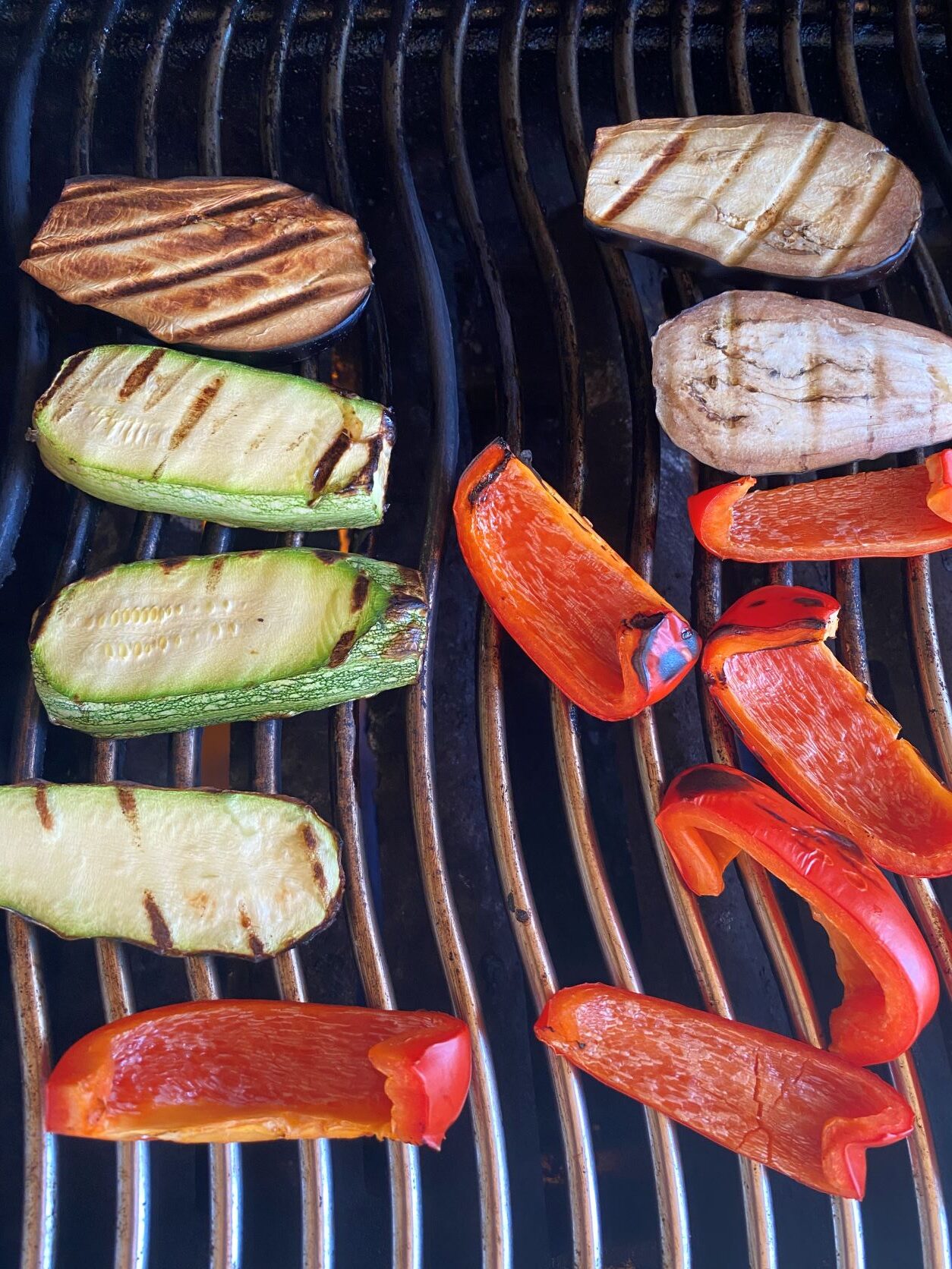 Grilled Vegetables on the barbecue