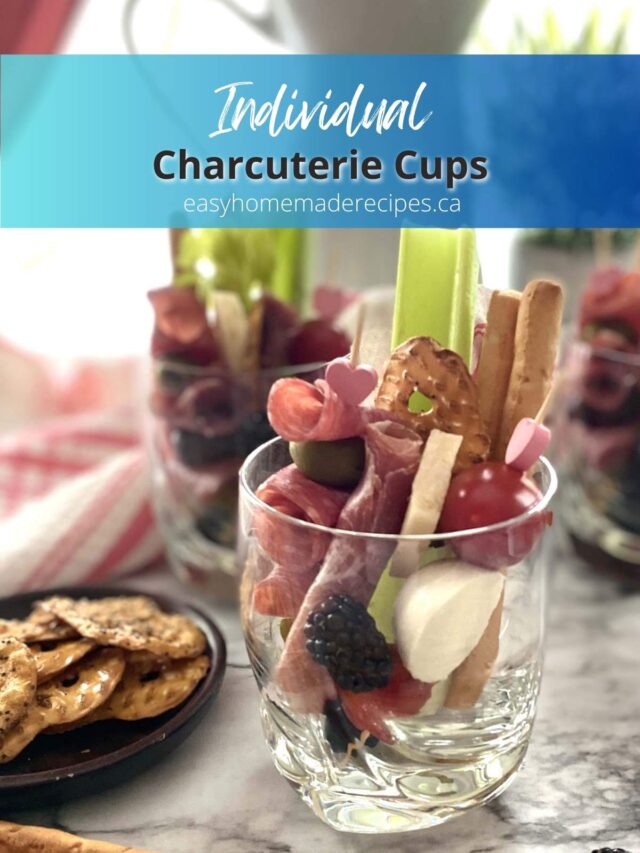 Individual Charcuterie Cups, An Italian Delight