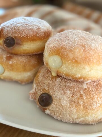 Bombolini on a white plate Featured Image