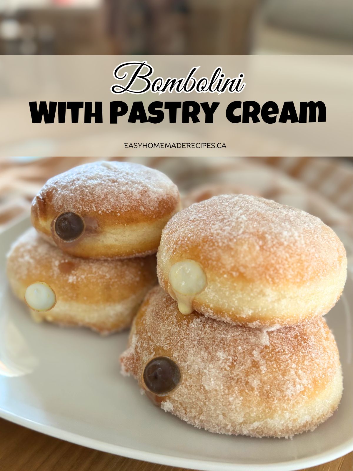 bombolini with pastry cream PIN