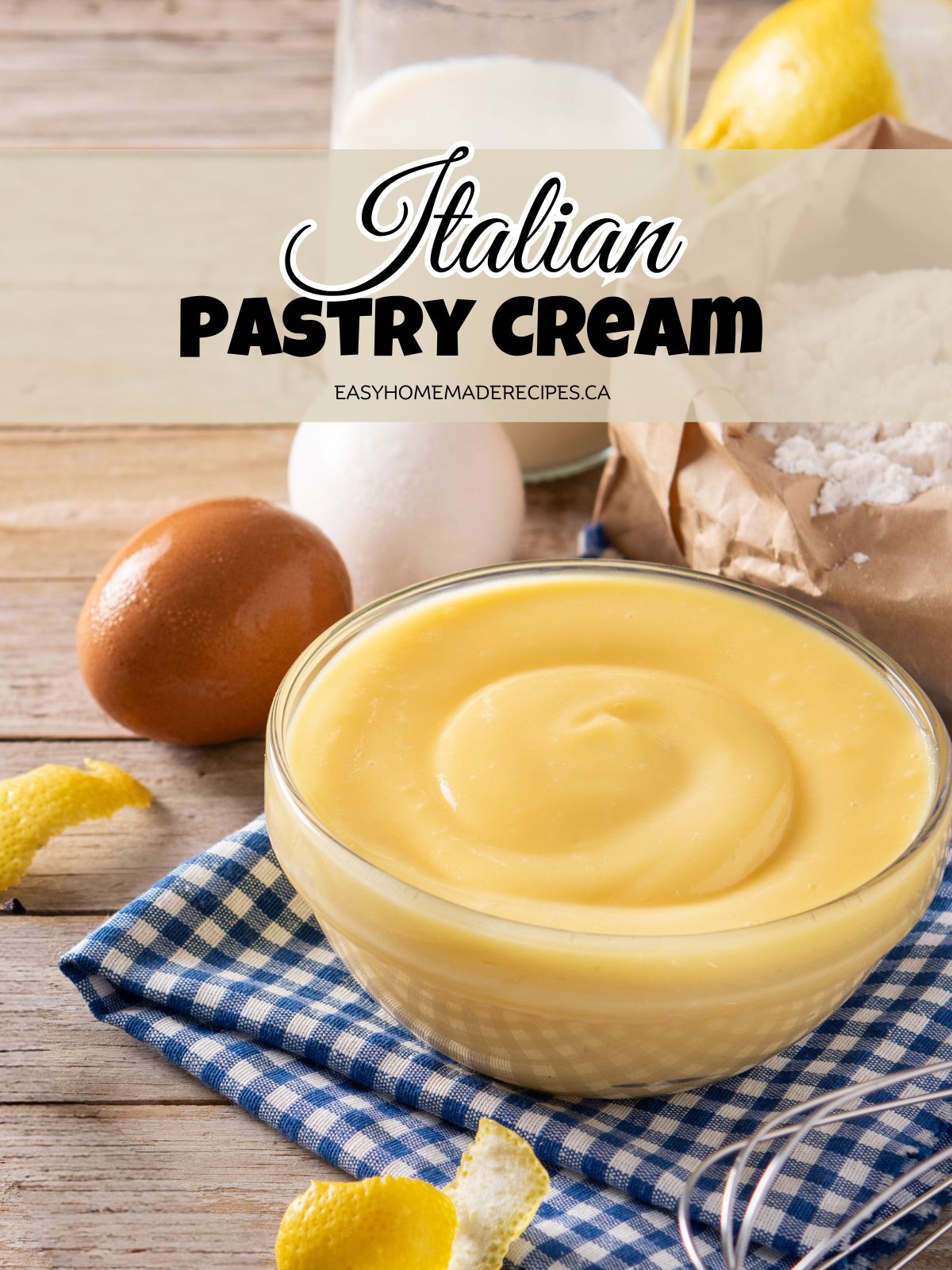 Pastry cream PIN